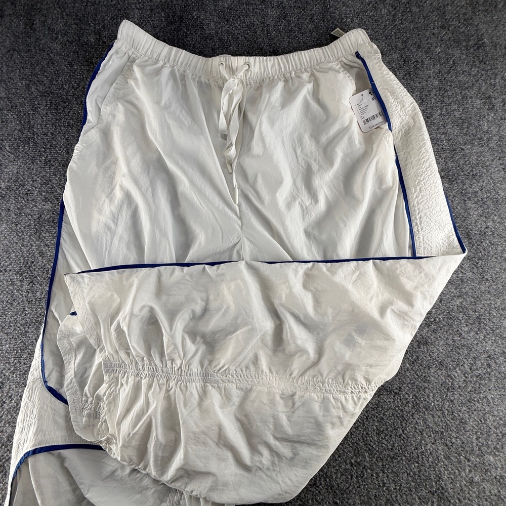 FP Movement Way Home Skirt White Combo Blue Piping OB2103531 XL NEW